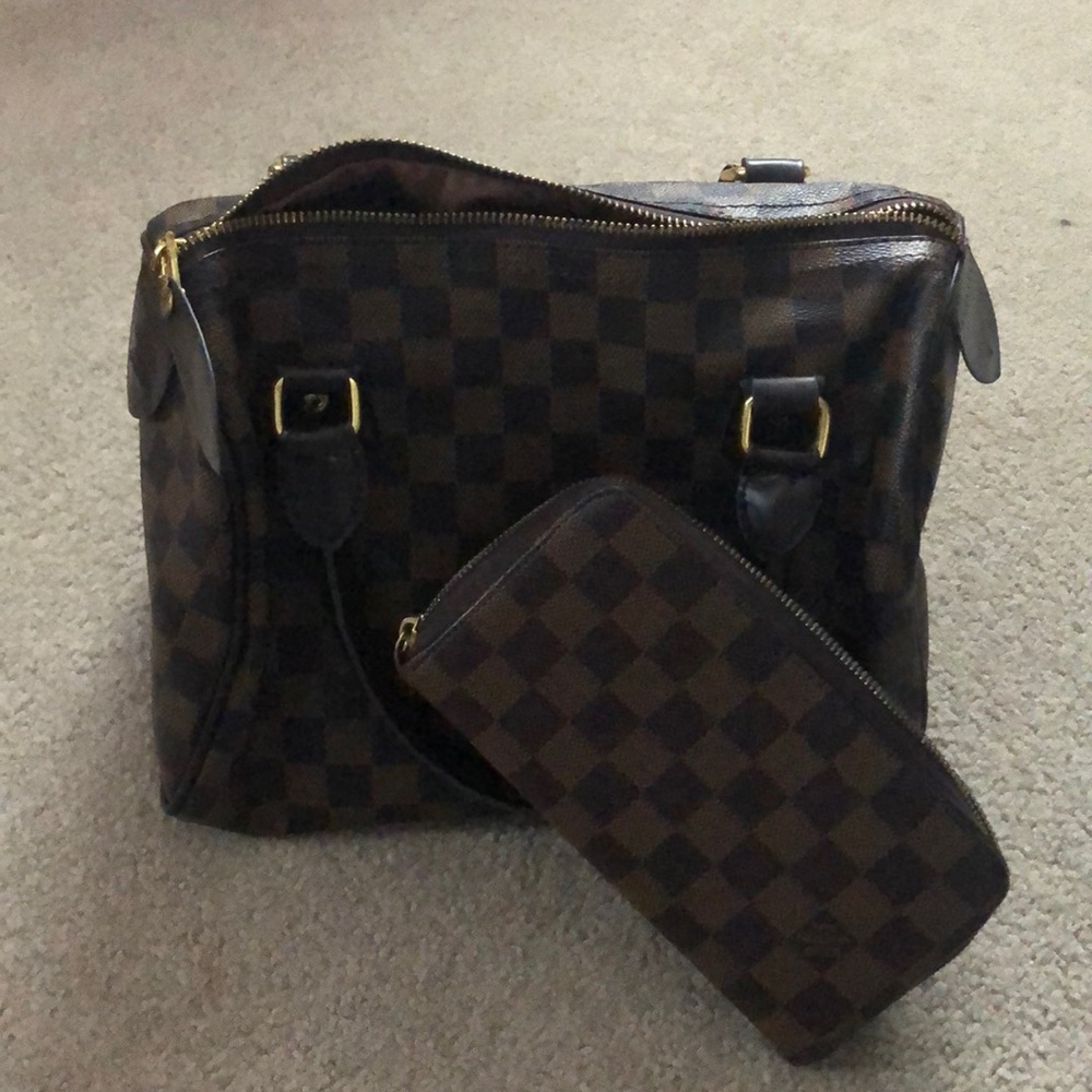 Mini tote and wallet. FIRM on price.